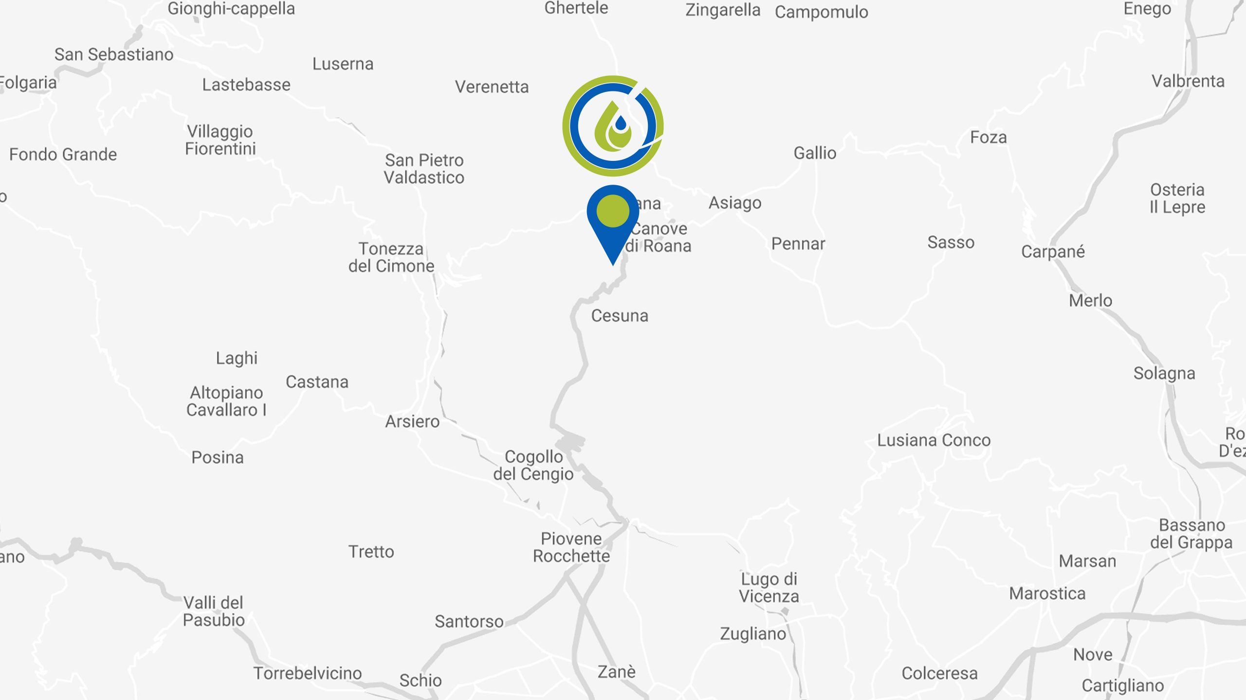 mappa asiago